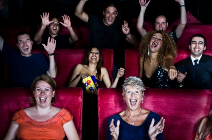 People at the movies