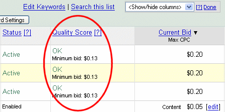 Quality Score 3