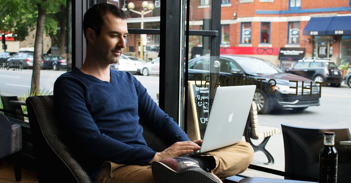 Yaro Writing In Montreal